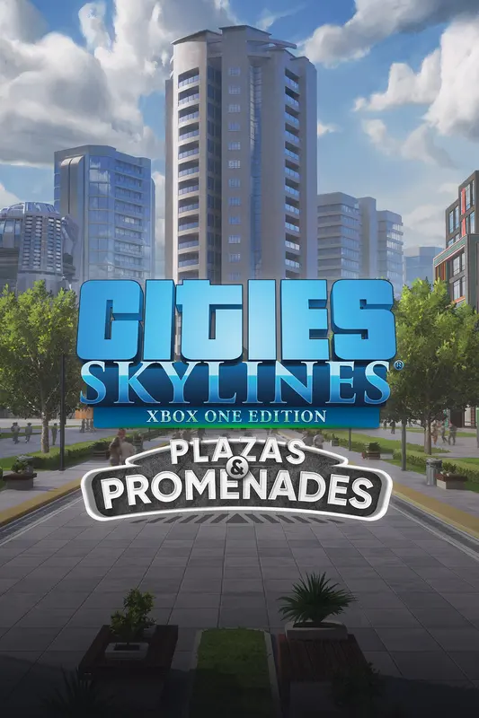 Cities: Skylines - Plazas & Promenades (DLC) — Xbox Live, Standard