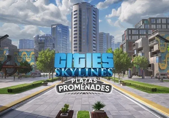 Cities: Skylines - Plazas & Promenades DLC EN — Xbox One / Xbox Series X|S, Standard