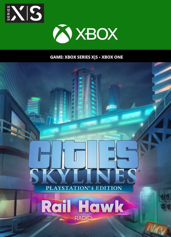 Cities: Skylines - Rail Hawk Radio (DLC) — Xbox Live, Standard