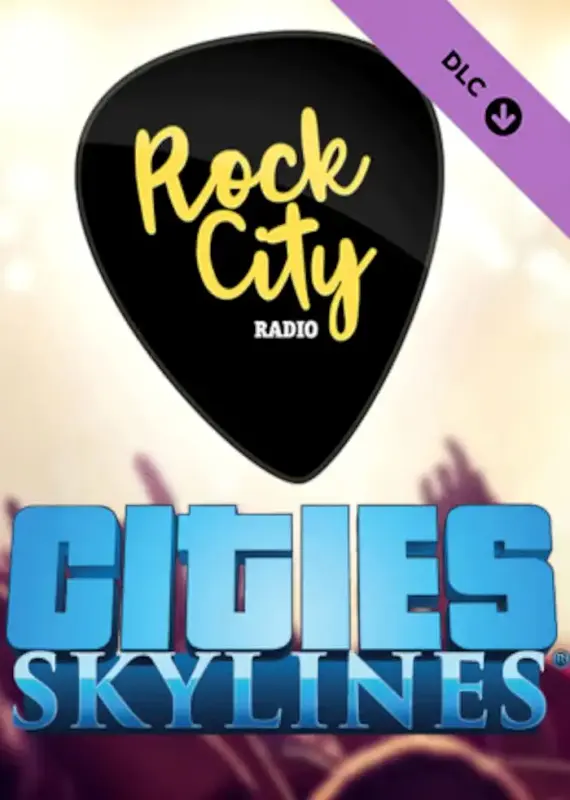 Cities Skylines - Rock City Radio DLC — Steam, Standard