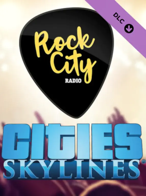 Cities Skylines - Rock City Radio DLC — Steam, Standard