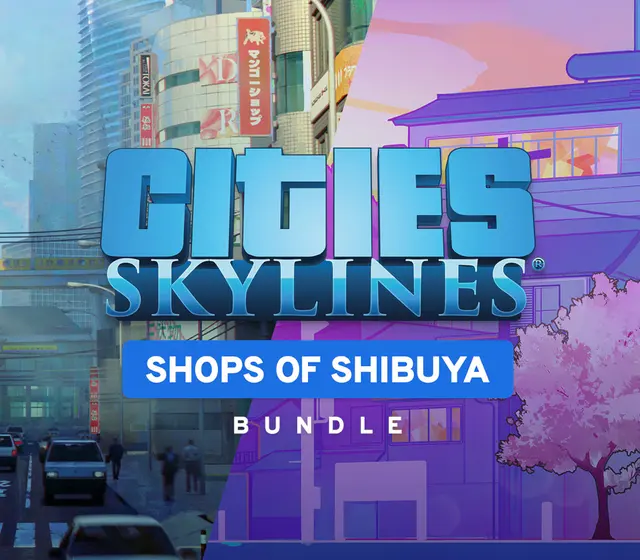 Cities: Skylines - Shops of Shibuya Bundle DLC — Steam, Standard