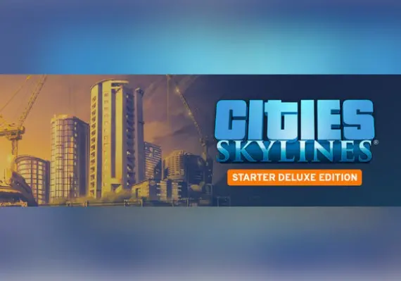 Cities: Skylines - Starter Deluxe Bundle EN — Steam, Deluxe Bundle