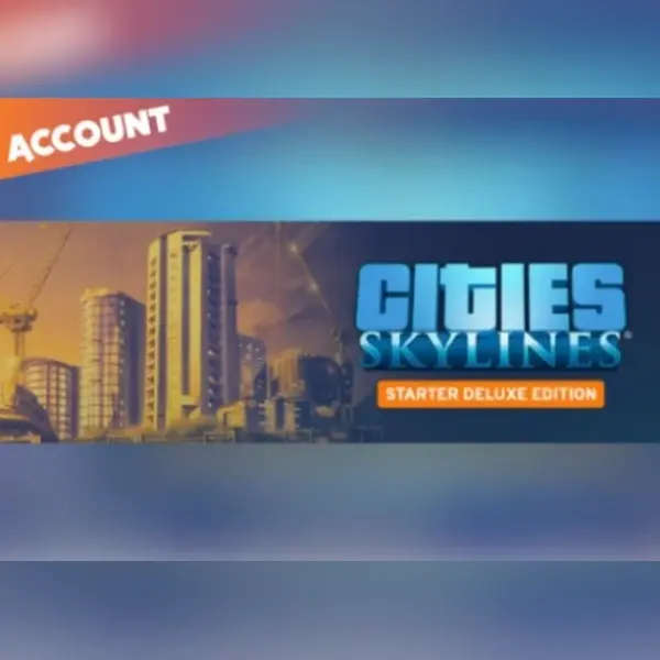 Cities: Skylines Starter Deluxe Edition (Bundle) — Steam, Deluxe Edition