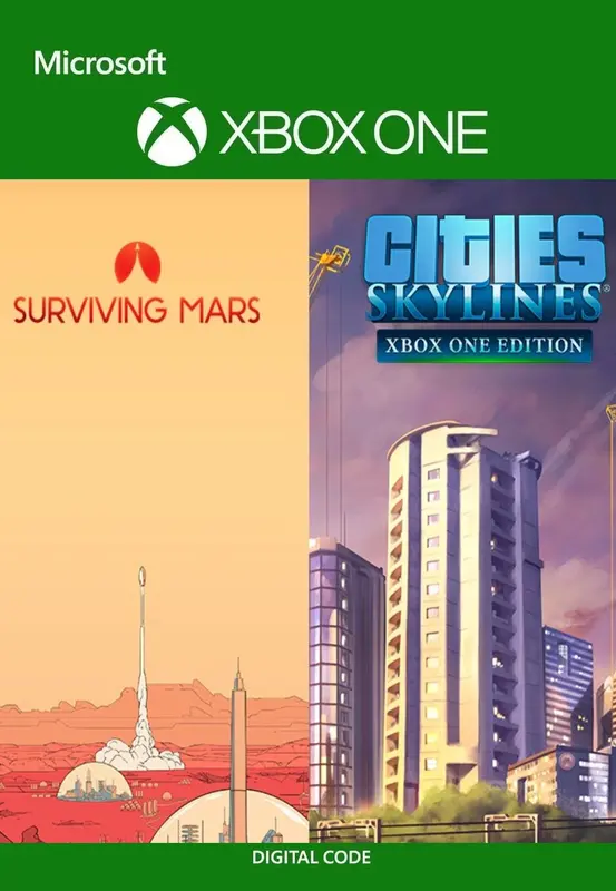 Cities: Skylines + Surviving Mars — Xbox Live, Standard