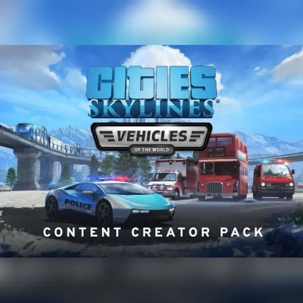 Cities: Skylines - Vehicles of the World (DLC) — Steam, Standard
