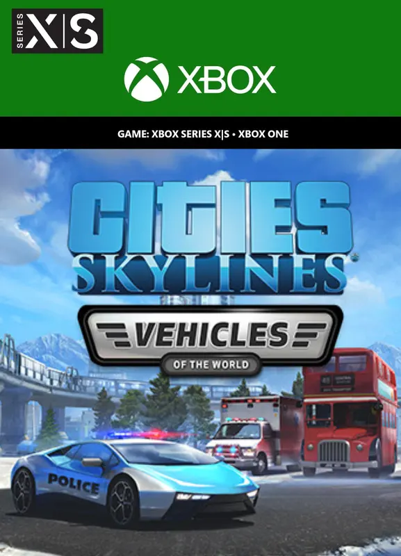 Cities: Skylines - Vehicles of the World (DLC) — Xbox Live, Standard