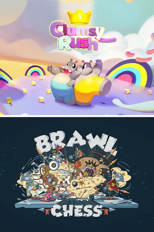 Clumsy Rush + Brawl Chess Family Bundle — Xbox Live, Standard