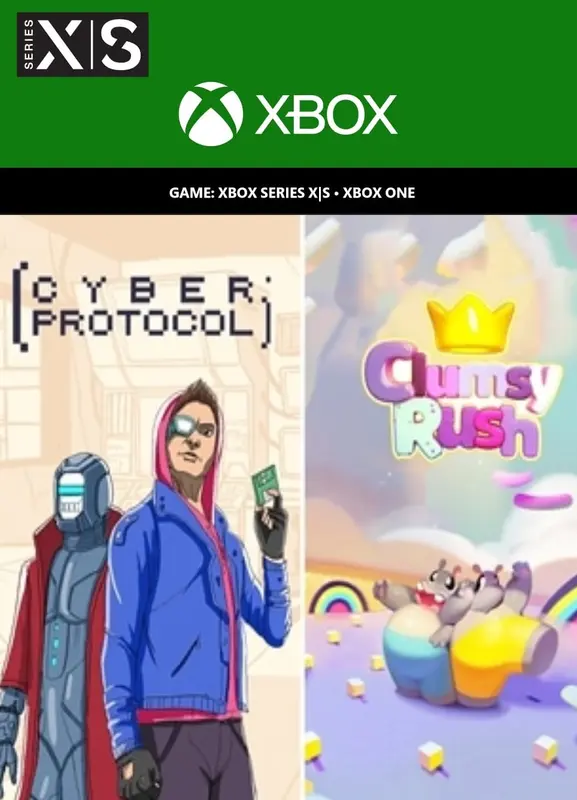 Clumsy Rush + Cyber Protocol — Xbox Live, Standard