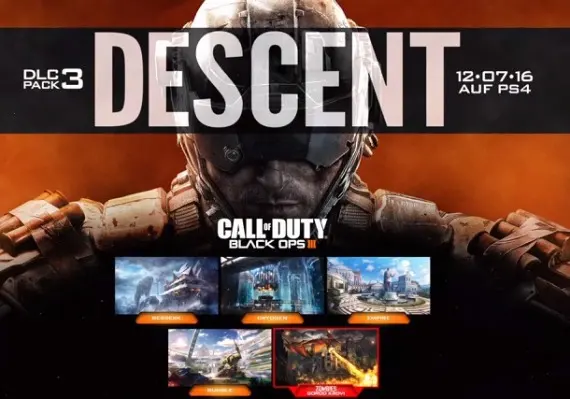 CoD Call of Duty: Black Ops 3 - Descent DLC EN — Xbox One / Xbox Series X|S, Standard