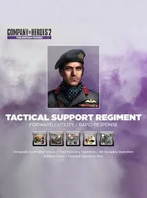 COH 2 - British Commander: Tactical Support Regiment — Steam, Standard
