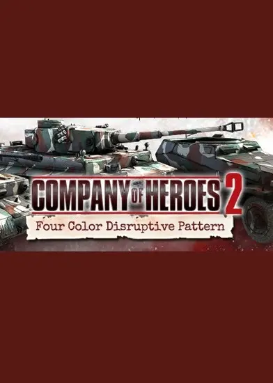 CoH2 German Skin 4 Color Disruptive Pattern DLC — Steam, Standard