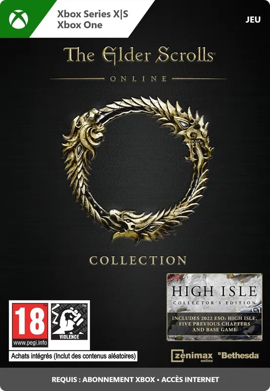 Collection Collector The Elder Scrolls Online: High Isle — Xbox One / Xbox Series X|S, Standard