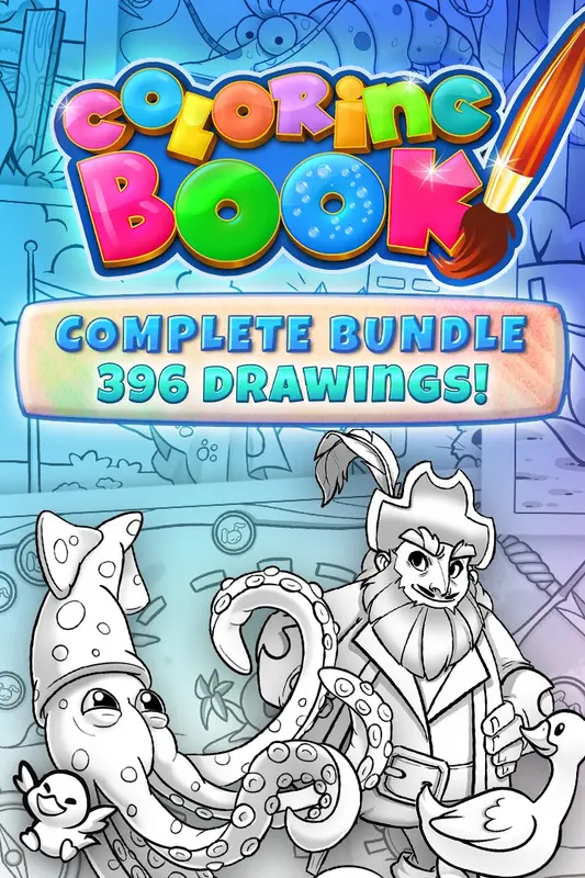 Coloring Book: Complete Bundle - 396 drawings — Xbox Live, Complete Bundle