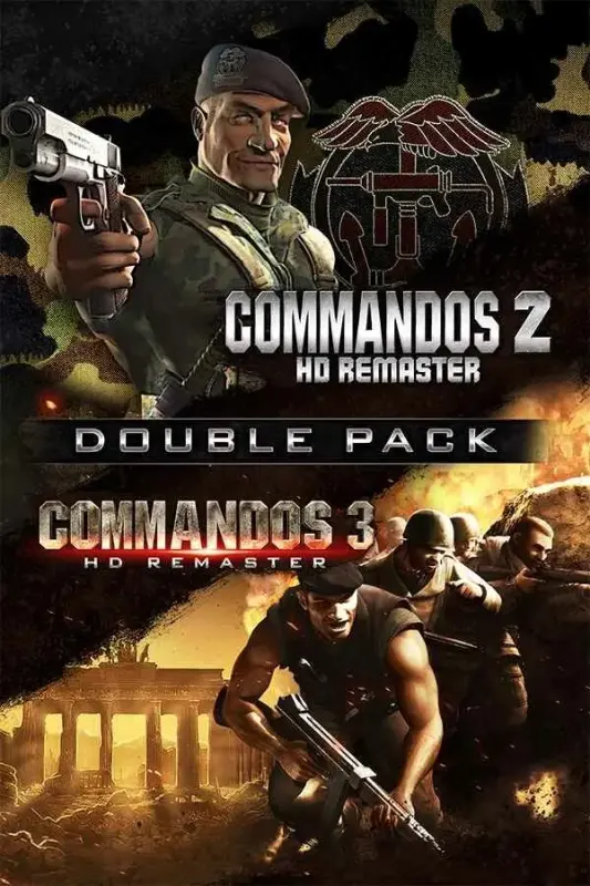 Commandos 2 and 3 HD Remaster Double Pack — Steam, Standard