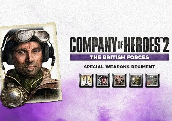 Company of Heroes 2: British Commander - Special Weapons Regiment DLC EN/DE/FR/IT/PL/CS/RU/ES — Steam, Standard