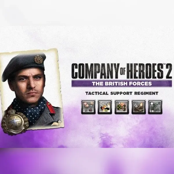 Company of Heroes 2 - British Commander: Tactical Support Regiment (DLC) — Steam, Standard