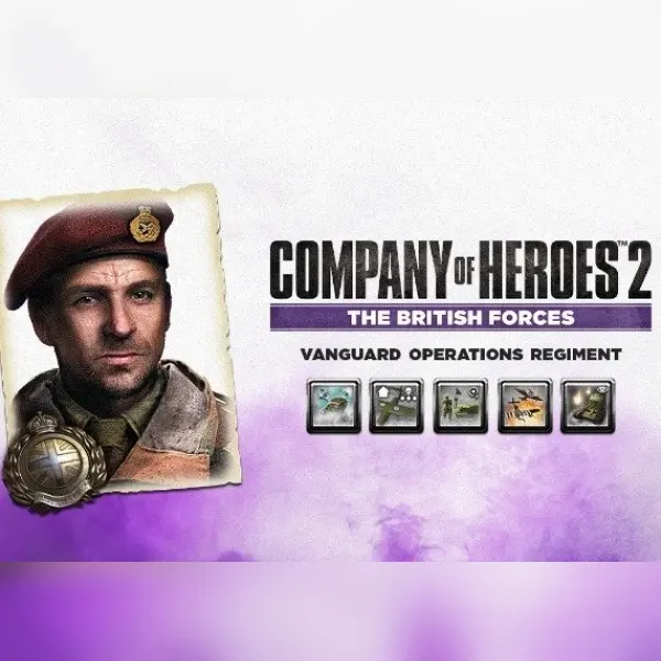 Company of Heroes 2 - British Commander: Vanguard Operations Regiment (DLC) — Steam, Standard