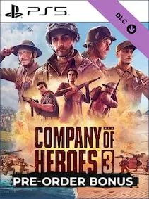 Company of Heroes 3 - Pre-order Bonus — PlayStation 5, Standard