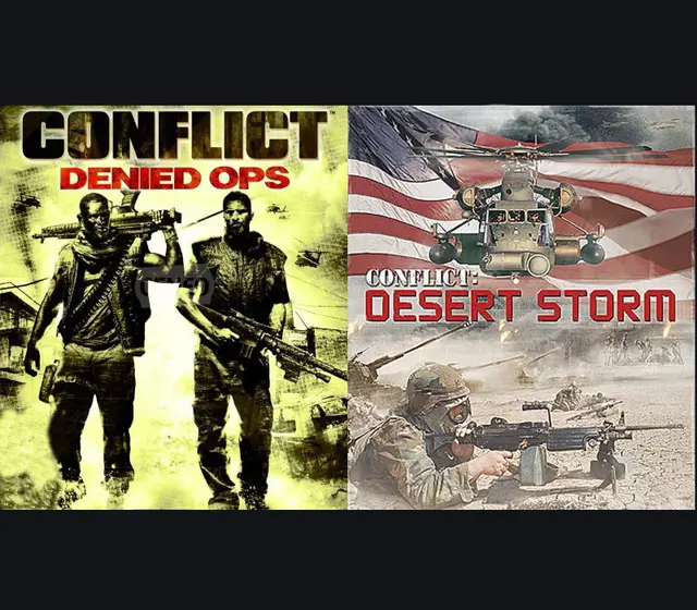 Conflict: Denied Ops + Desert Storm — Steam, Standard