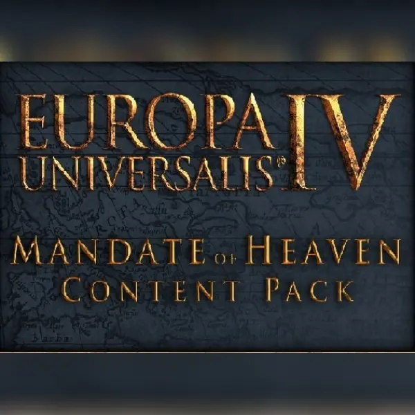 Content Pack - Europa Universalis IV: Mandate of Heaven (DLC) — Steam, Standard