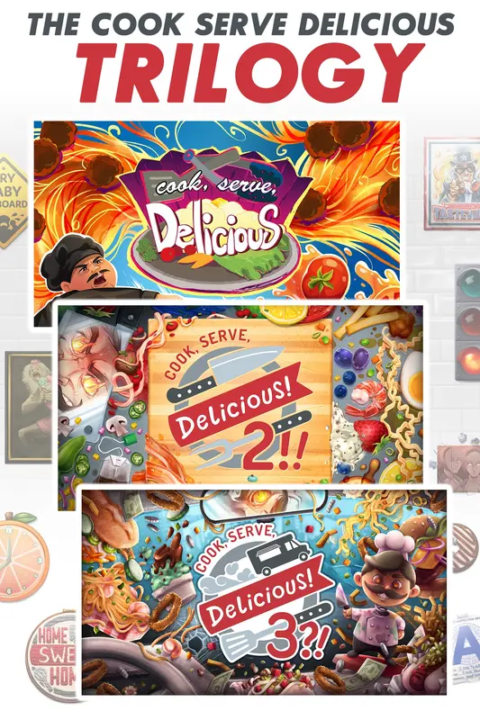 Cook, Serve, Delicious! Trilogy Bundle! — Xbox Live, Standard