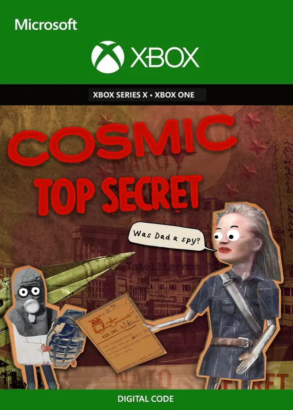 Cosmic Top Secret — Xbox Live, Standard