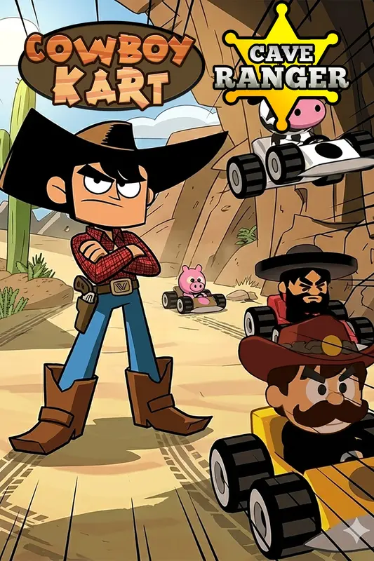 Cowboy Kart + Cave Ranger — Xbox Live, Standard