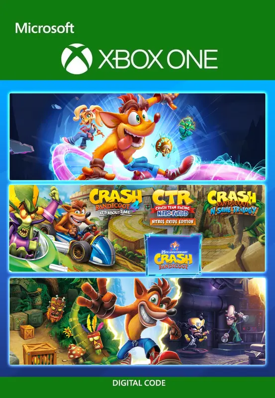 Crash Bandicoot - Crashiversary Bundle — Xbox Live, Standard
