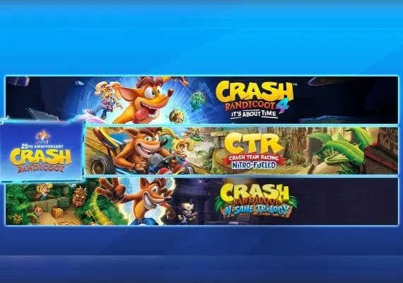 Crash Bandicoot - Crashiversary Bundle EN/DE/FR/PL/CS/JA/RU/ES — Xbox One / Xbox Series X|S, Standard