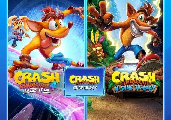 Crash Bandicoot - Quadrilogy Bundle EN — Xbox One / Xbox Series X|S, Standard