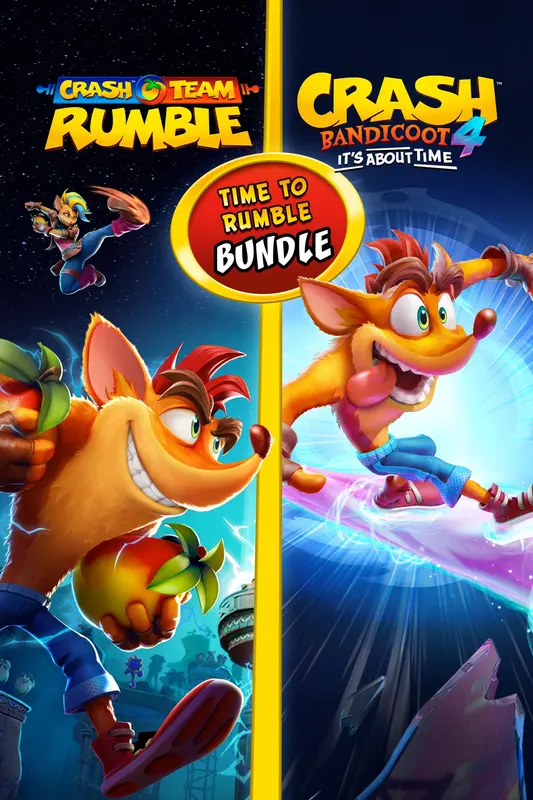 Crash Bandicoot Time to Rumble Bundle — Xbox Live, Standard