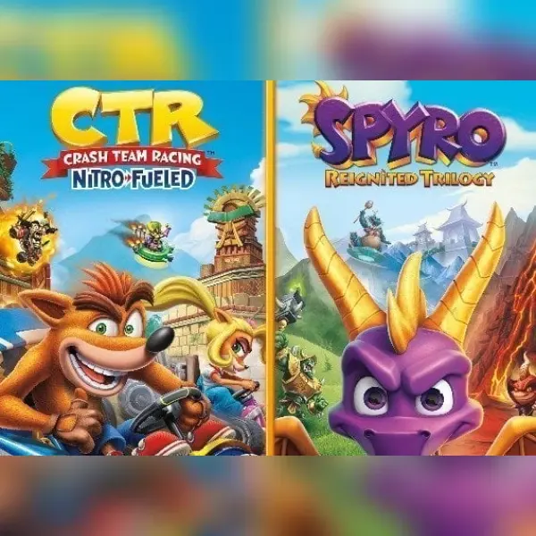 Crash Team Racing Nitro-Fueled + Spyro Game Bundle — Xbox One / Xbox Series X|S, Standard