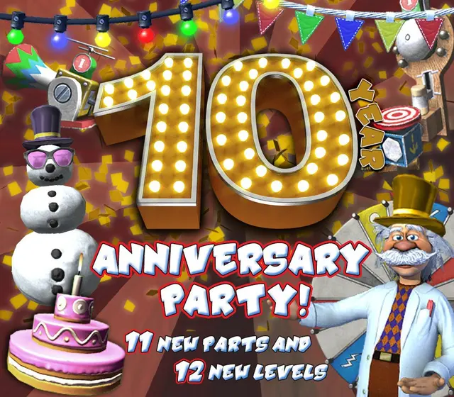 Crazy Machines 2 - Anniversary DLC — Steam, Anniversary