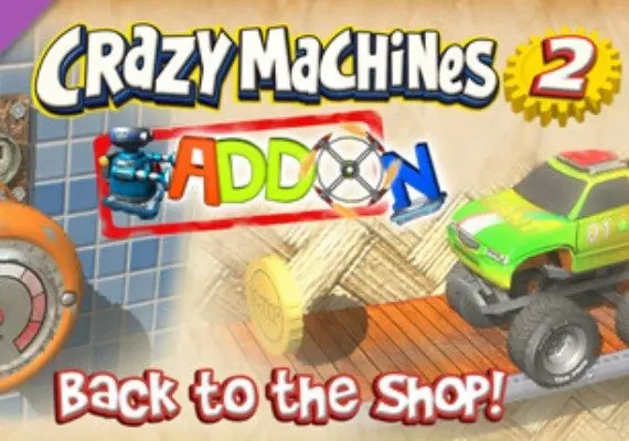 Crazy Machines 2: Back to the Shop DLC EN — Steam, Standard
