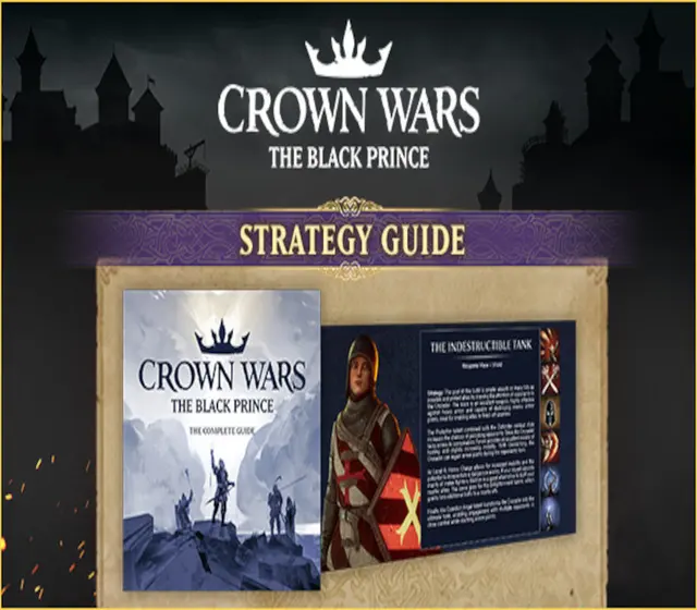 Crown Wars: The Black Prince - Strategy Guide DLC — Steam, Standard