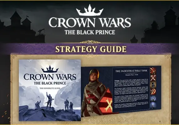 Jaquette de Crown Wars: The Black Prince - Strategy Guide DLC — DLC PC (Steam)