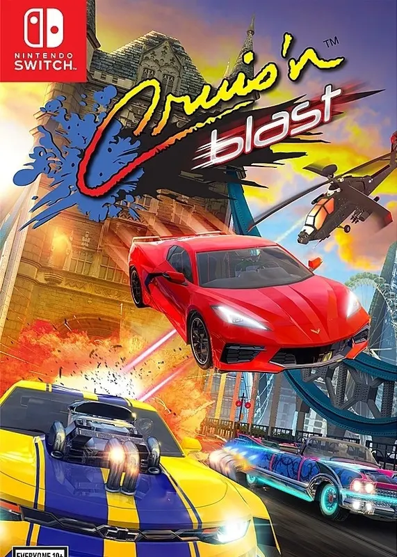 Jaquette de Cruis'n Blast — jeu Nintendo (Nintendo Switch)