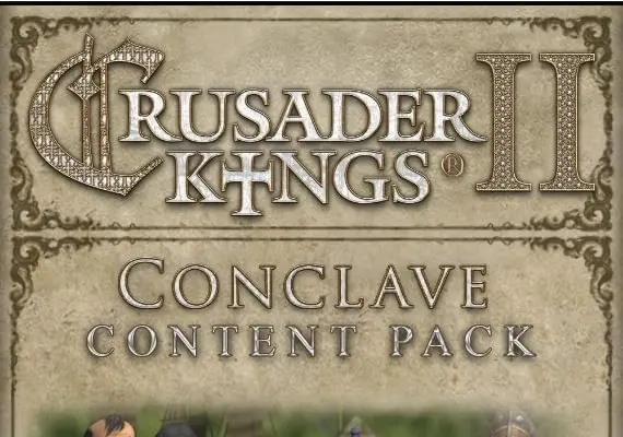 Crusader Kings II - Conclave Content Pack DLC EN/DE/FR/ES — Steam, Standard