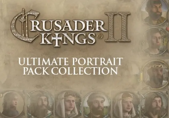 Crusader Kings II - Ultimate Portrait Pack Collection DLC EN/DE/FR/ES — Steam, Standard