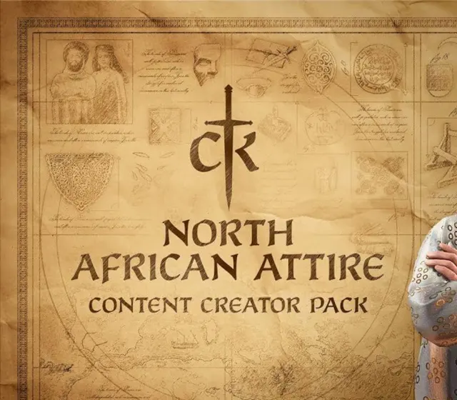 Crusader Kings III - Content Creator Pack: North African Attire DLC — Steam, Standard