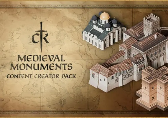 Crusader Kings III: Medieval Monuments - Content Creator Pack DLC EN/DE/FR/KO/RU/ZH/ES — Steam, Standard