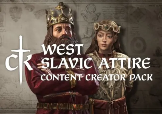 Crusader Kings III: West Slavic Attire - Content Creator Pack DLC EN/DE/FR/KO/RU/ZH/ES — Steam, Standard