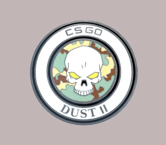 CS:GO - Series 1 - Dust 2 Collectible Pin — Steam, Standard