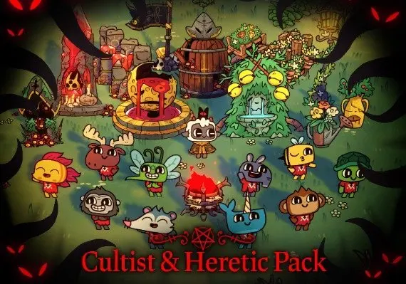 Cult of the Lamb - Cultist and Heretic Pack Bundle DLC — Xbox One / Xbox Series X|S, Standard