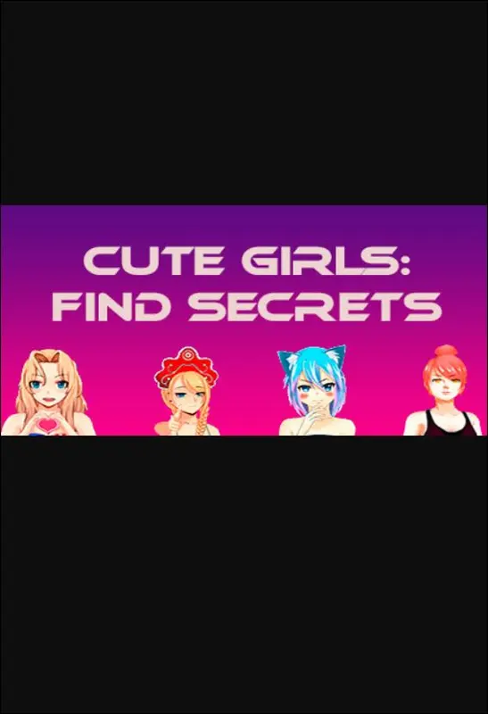Cute Girls: Find Secrets — Steam, Standard