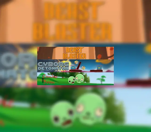 Cyborg Detonator + Zombie Boom + Beast Blaster Steam Gift — Steam, Standard
