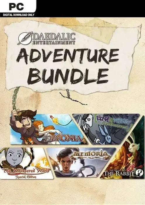 Daedalic Adventure Bundle — Steam, Standard