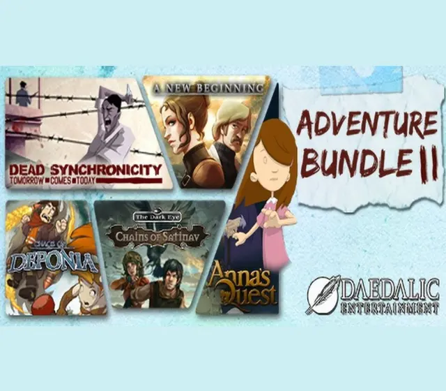 Daedalic Adventure Bundle II — Steam, Standard