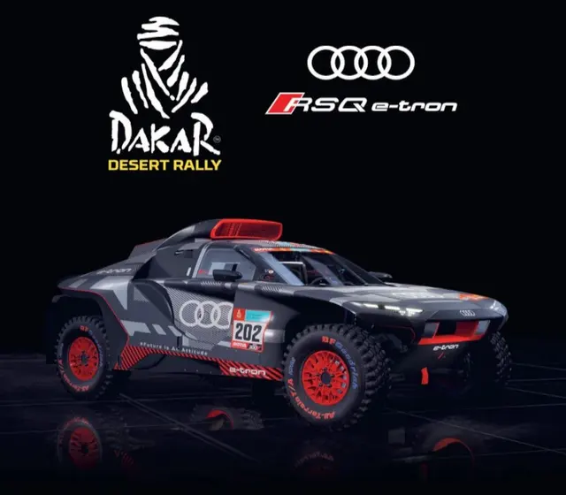 Dakar Desert Rally- Audi RS Q E-Tron Hybrid Car DLC — PlayStation 4, Standard